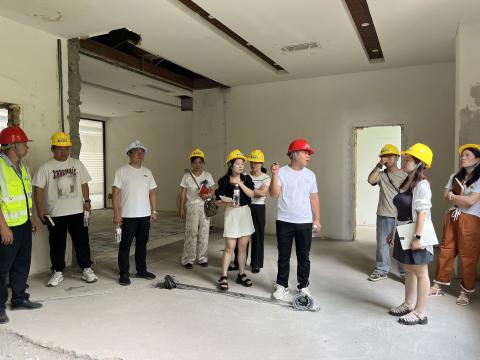 装修施工现场